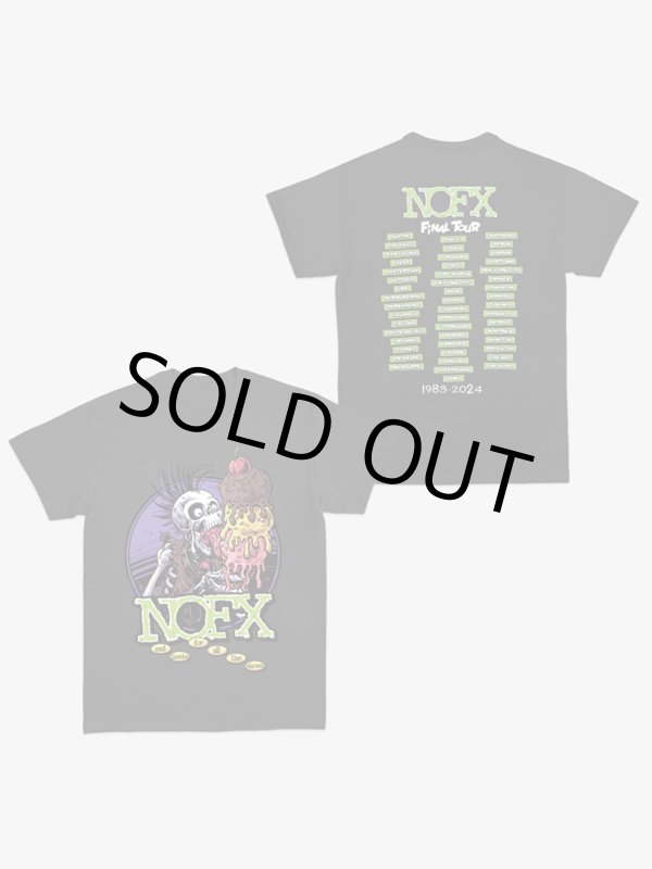 画像10: 送料無料 2XLラスト2枚で終了 NOFX "Final Tour Last Merch" / Big Cream Tシャツ (made in USA) (10)