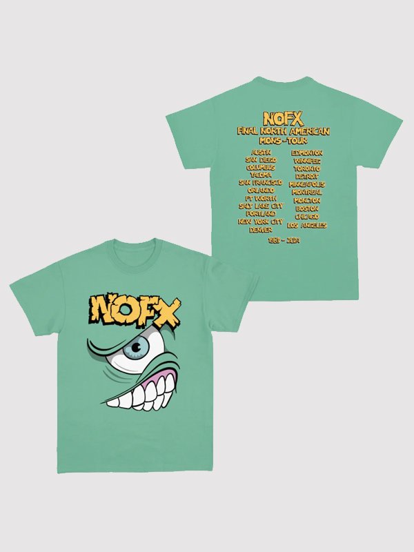 画像10: 送料無料 NOFX / Monstour '24 Tシャツ (made in USA) (10)