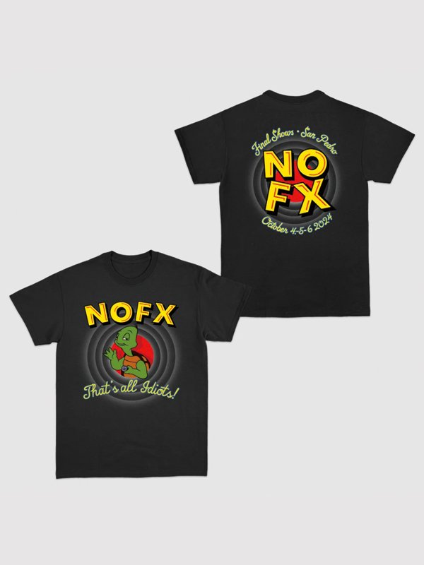 画像10: 送料無料 NOFX "Final Tour Last Merch" / That's All Tシャツ (made in USA) (10)