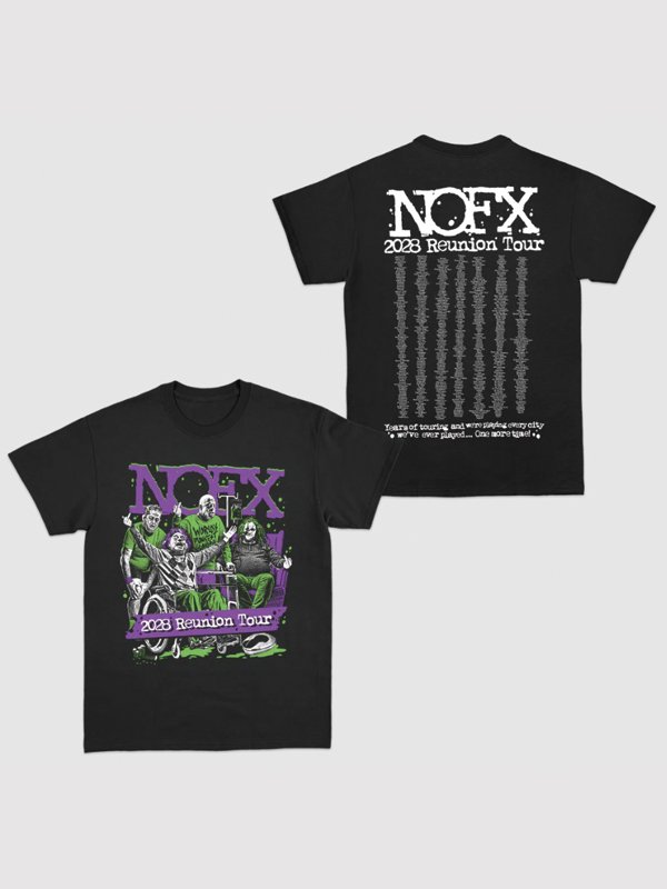 画像9: 送料無料 L、XLサイズのみ NOFX "Final Tour Last Merch" / Reunion 2028 Tシャツ (made in USA) (9)