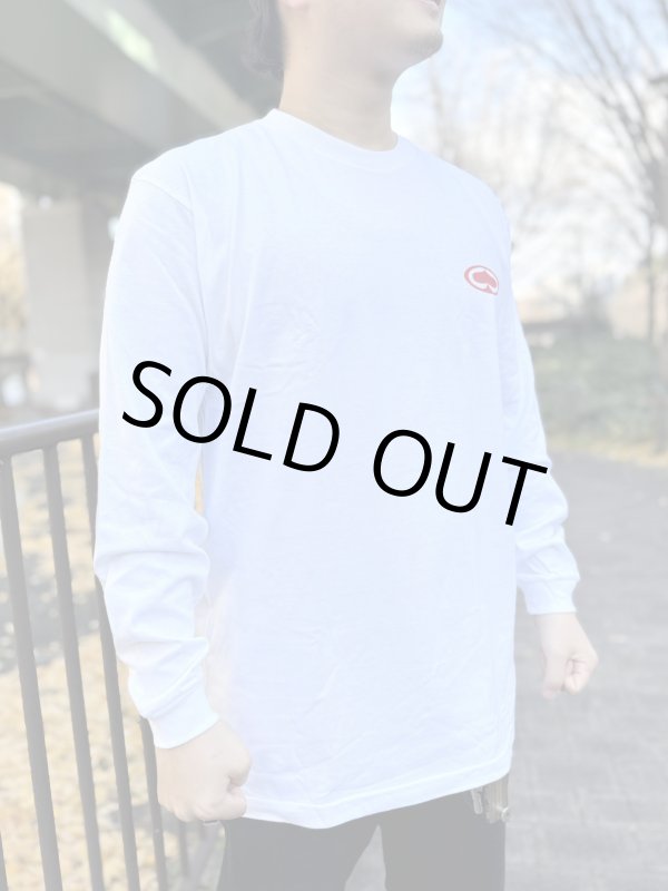 画像12: Lサイズラスト1枚で終了 SRH / Since 91 長袖Tシャツ WHITE (12)