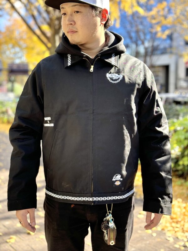 画像2: 送料無料 Mサイズラスト1枚で終了 DICKIES x LURKING CLASS by SKETCHY TANK Tank アイゼンハワージャケット (2)