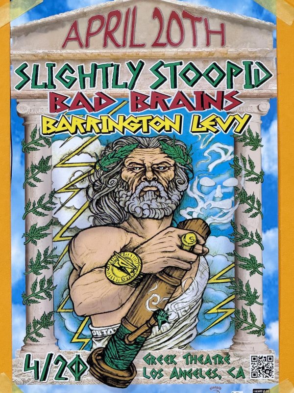 画像2: 残り3枚で終了 SUBLIME DJ PRODUCT 買い付けアイテム seedleSs 11th annual 4/20 Party ポスター (43センチx28センチ) (2)