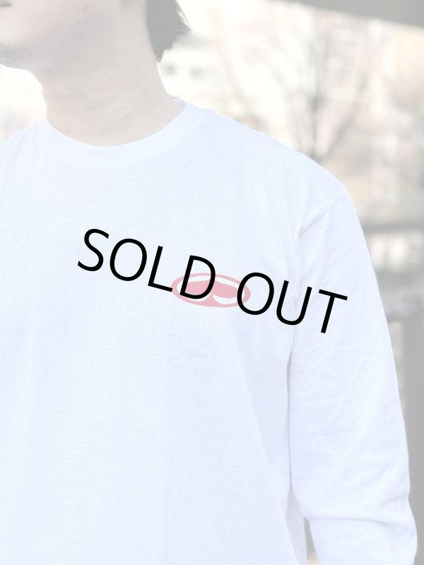 画像11: Lサイズラスト1枚で終了 SRH / Since 91 長袖Tシャツ WHITE (11)