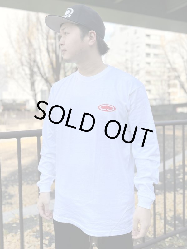 画像10: Lサイズラスト1枚で終了 SRH / Since 91 長袖Tシャツ WHITE (10)