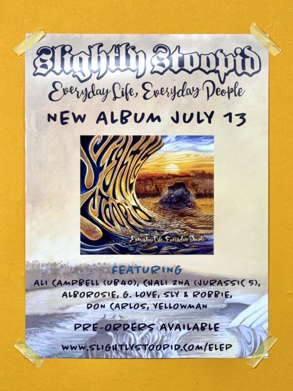 画像1: SUBLIME DJ PRODUCT 買い付けアイテム Slightly Stoopid / Everything Life, Everyday People ポスター (61センチx46センチ) (1)