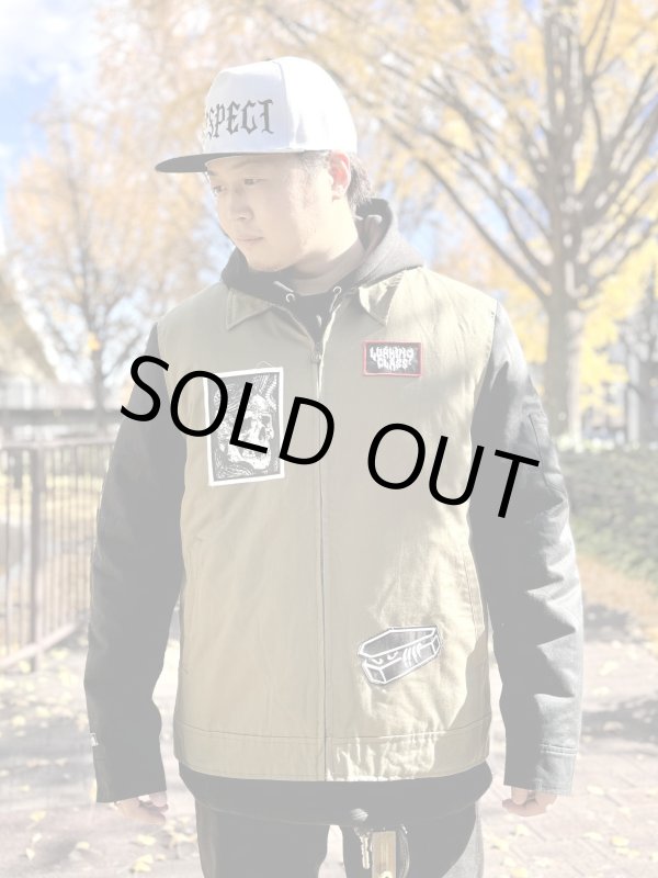 画像1: 送料無料 Lサイズラスト1枚で終了 LURKING CLASS by SKETCHY TANK / D.I.Y. Gasoline ジャケット (1)