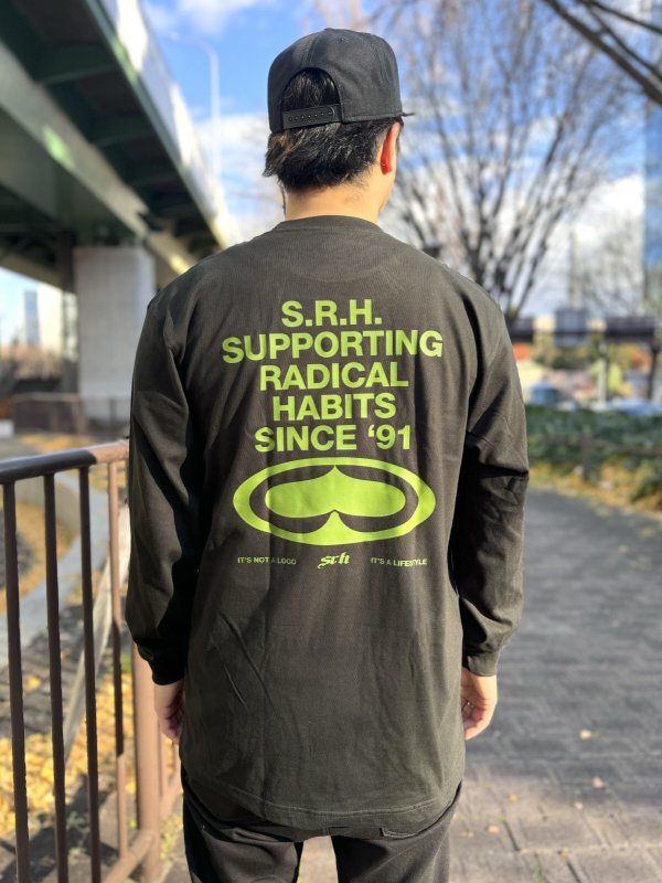 画像3: BALL&CHAIN別注スペシャルカラー XLラスト1枚で終了 SRH / Since 91 長袖Tシャツ BLACK (3)