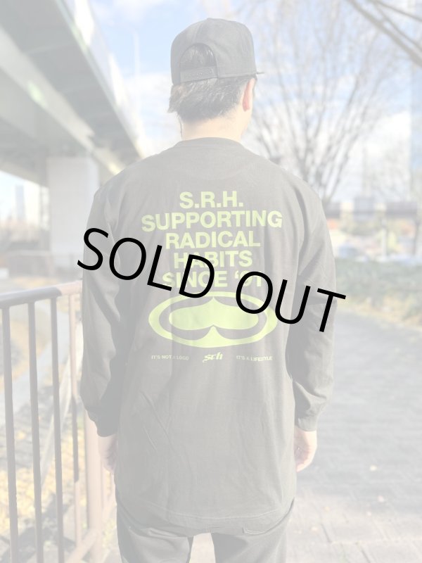 画像3: BALL&CHAIN別注スペシャルカラー XLラスト1枚で終了 SRH / Since 91 長袖Tシャツ BLACK (3)