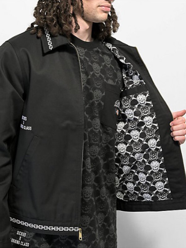 画像14: 送料無料 Mサイズラスト1枚で終了 DICKIES x LURKING CLASS by SKETCHY TANK Tank アイゼンハワージャケット (14)