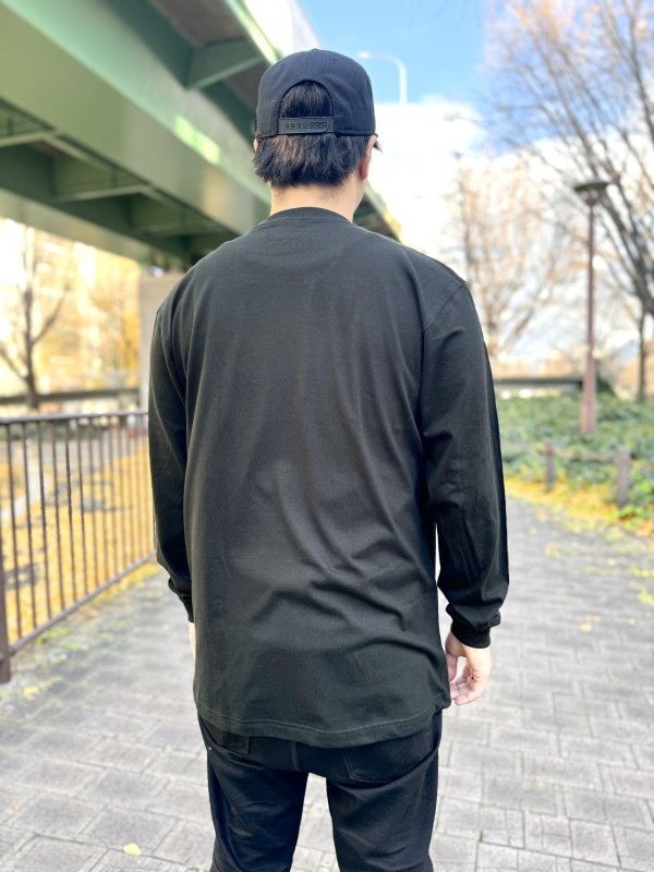 画像5: SRH / NEW SPADE CLASSIC 長袖Tシャツ BLACK (5)