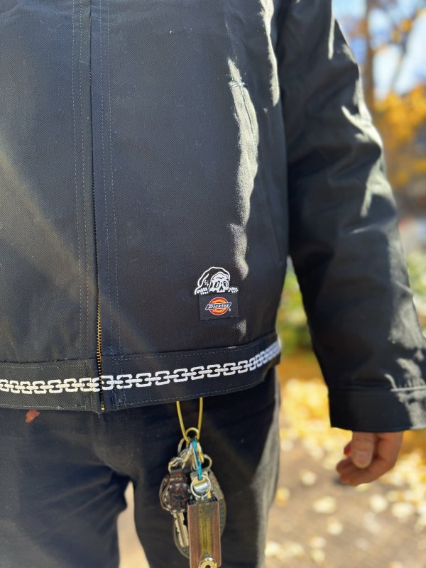 画像5: 送料無料 Mサイズラスト1枚で終了 DICKIES x LURKING CLASS by SKETCHY TANK Tank アイゼンハワージャケット (5)