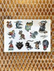 画像1: "OPIE ORTIZ 2025 TATTOO TOUR" / タトゥーフラッシュステッカーシート 3/3 (1)
