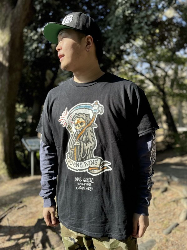 画像2: 送料無料 "OPIE ORTIZ 2025 TATTOO TOUR" / No One Wins Tシャツ (2)