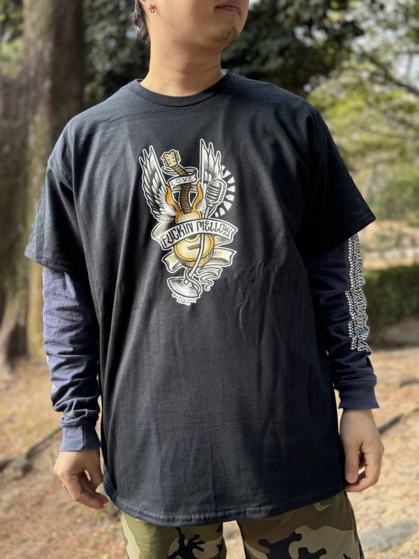 画像3: "OPIE ORTIZ x BALL&CHAIN" / Memories コラボTシャツ ブラック (3)