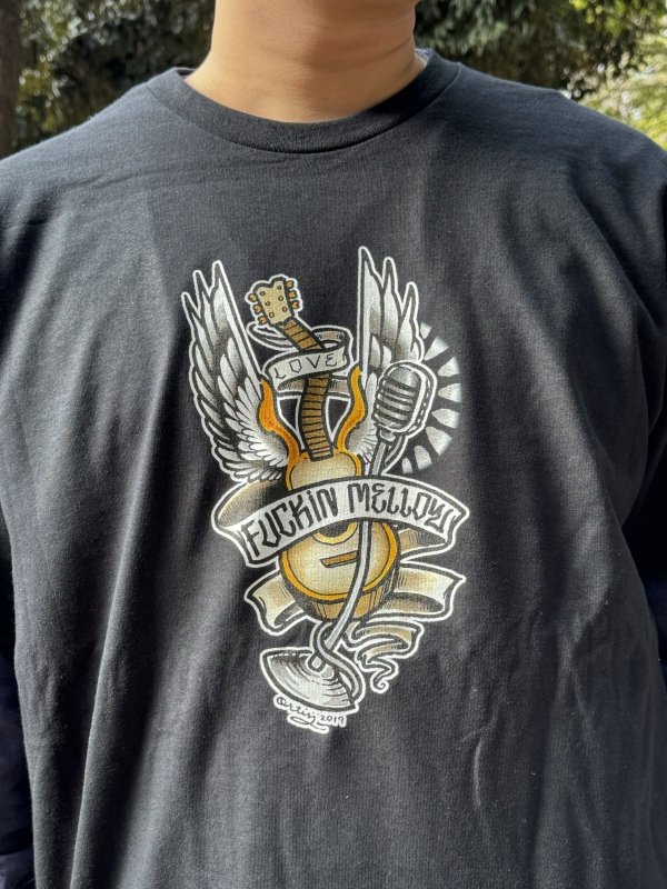 画像4: "OPIE ORTIZ x BALL&CHAIN" / Memories コラボTシャツ ブラック (4)