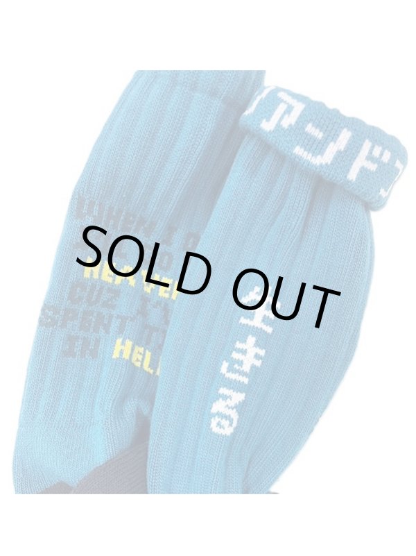 画像4: ching&co. / 生きる スケーターソックス ブルーラグーン (4)