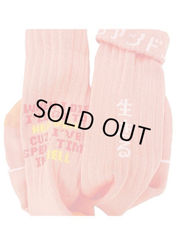 画像4: ching&co. / 生きる スケーターソックス フラミンゴピンク (4)