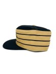 画像3: 送料無料 minos / ENJOY SF STRIPE CAP イエロー (3)