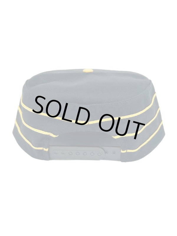 画像4: 送料無料 minos / ENJOY SF STRIPE CAP ブラック (4)