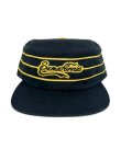 画像2: 送料無料 minos / ENJOY SF STRIPE CAP ブラック (2)