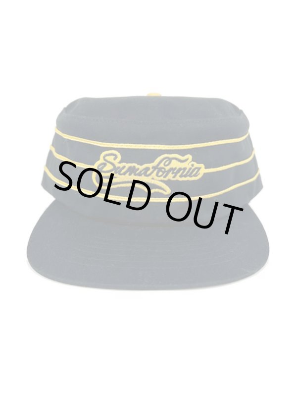 画像2: 送料無料 minos / ENJOY SF STRIPE CAP ブラック (2)