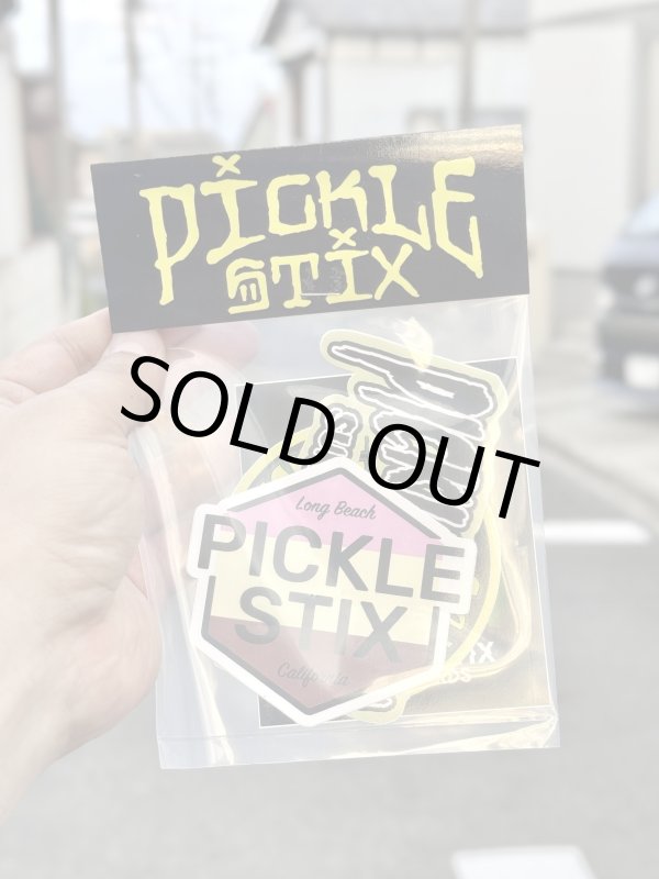 画像1: PICKLE STIX SURFBOARDS (SMELLY by NOFX) / STICKER PACK 4枚入り (1)