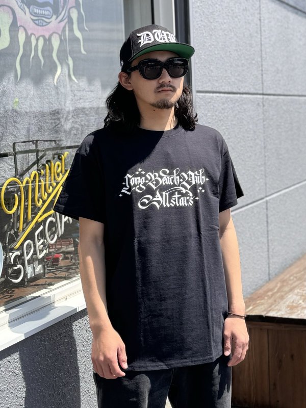 画像1: Lサイズラスト3枚で終了 LONG BEACH DUB ALLSTARS / Classic Logo Tシャツ ブラック (1)