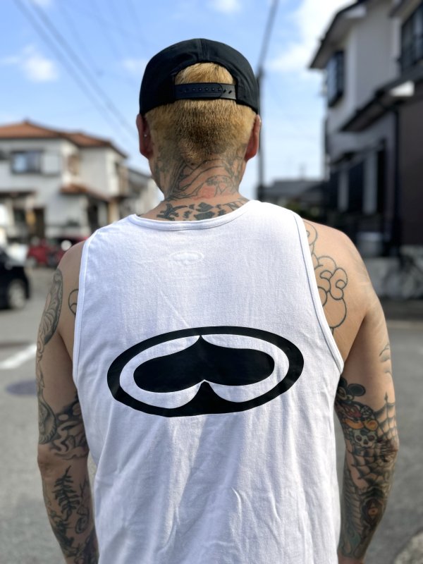 画像2: SRH / OG SPADE LOGO タンクトップ ホワイト (2)