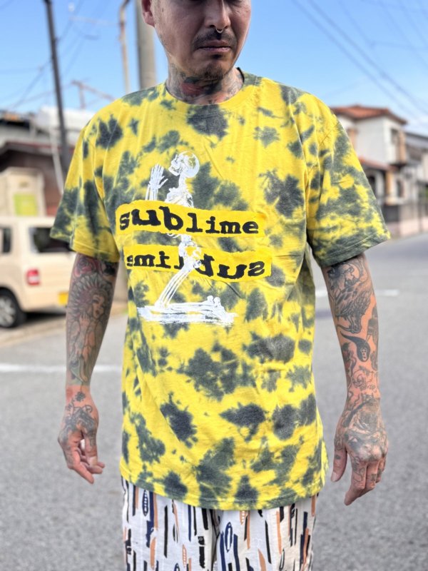 画像16: SUBLIME / Praying Skeleton (Wash Collection) Tシャツ (16)