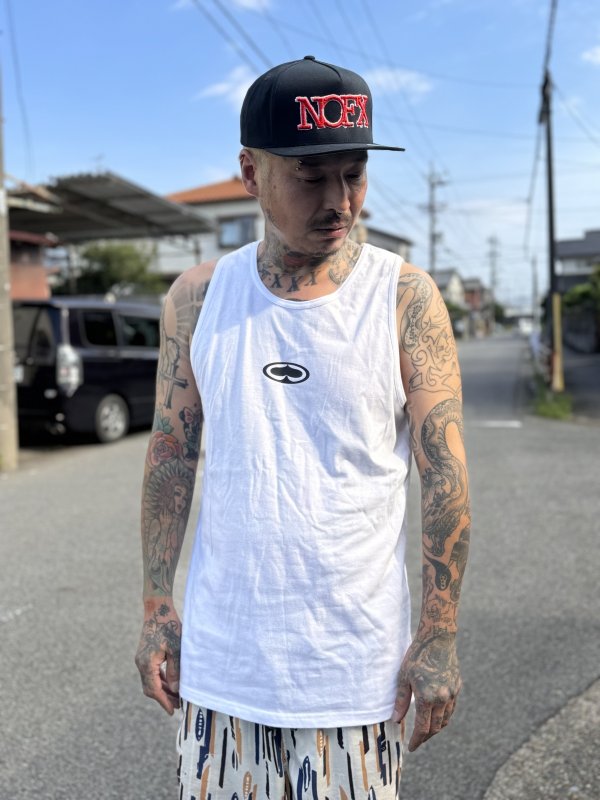 画像4: SRH / OG SPADE LOGO タンクトップ ホワイト (4)