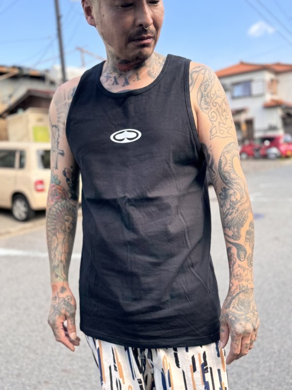 画像6: SRH / OG SPADE LOGO タンクトップ ブラック (6)