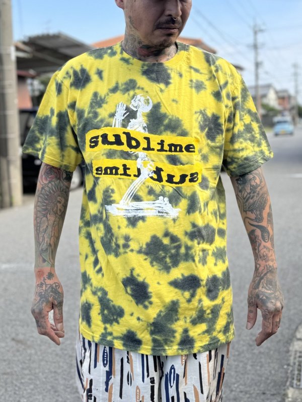画像14: SUBLIME / Praying Skeleton (Wash Collection) Tシャツ (14)