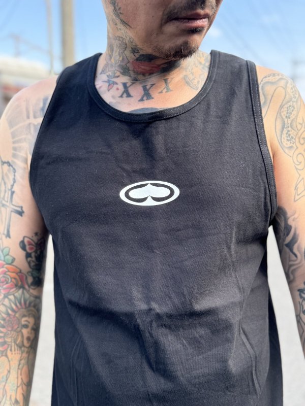 画像7: SRH / OG SPADE LOGO タンクトップ ブラック (7)