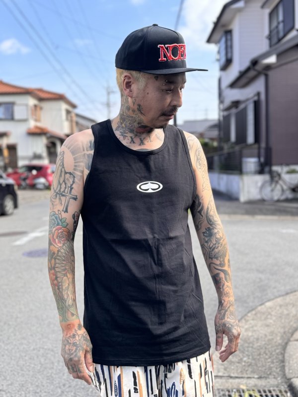画像5: SRH / OG SPADE LOGO タンクトップ ブラック (5)