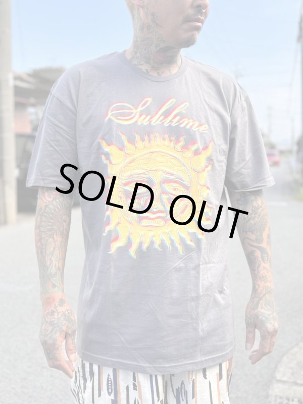 画像14: 2XLサイズラスト1枚で終了 SUBLIME / 40oz Sun Tシャツ チャコールグレー (14)