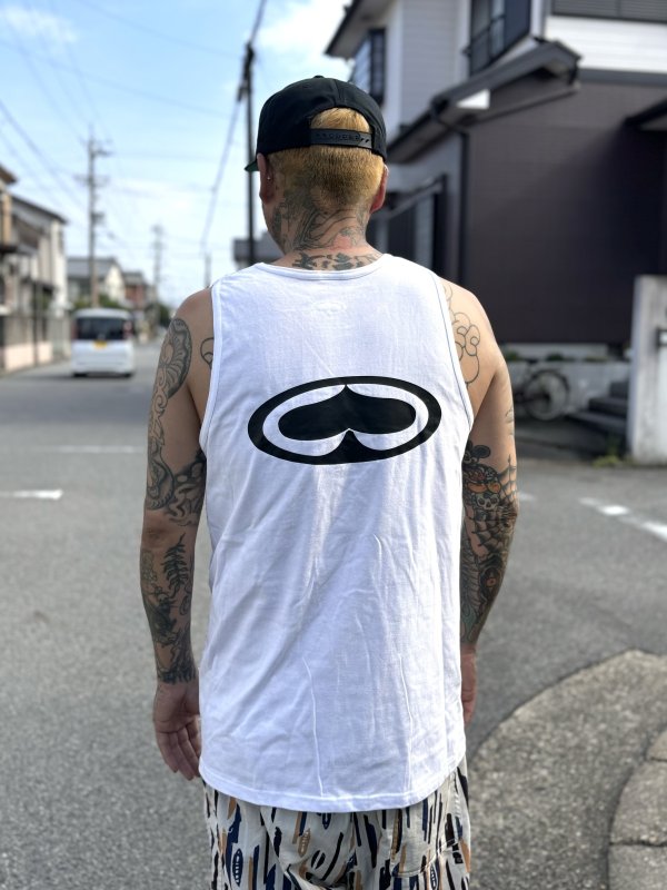 画像3: SRH / OG SPADE LOGO タンクトップ ホワイト (3)