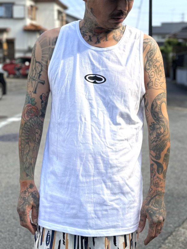 画像5: SRH / OG SPADE LOGO タンクトップ ホワイト (5)