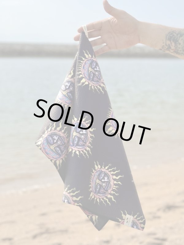 画像2: ラスト1枚で終了 SUBLIME x SLOWTIDE / 40oz Sun Quick Dry キッチンタオル (2)