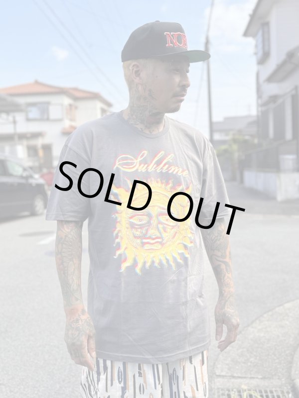 画像13: 2XLサイズラスト1枚で終了 SUBLIME / 40oz Sun Tシャツ チャコールグレー (13)