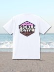 画像8: 送料無料 BALL&CHAIN別注 PICKLE STIX SURFBOARDS / Neapolitan Tシャツ ホワイト (8)