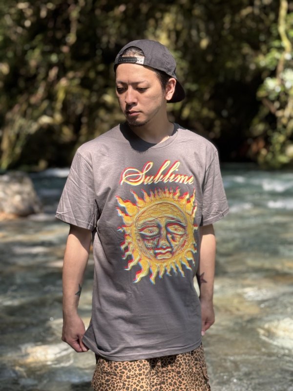 画像3: SUBLIME / 40oz Sun Tシャツ チャコールグレー (3)