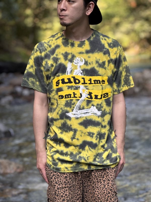 画像4: SUBLIME / Praying Skeleton (Wash Collection) Tシャツ (4)