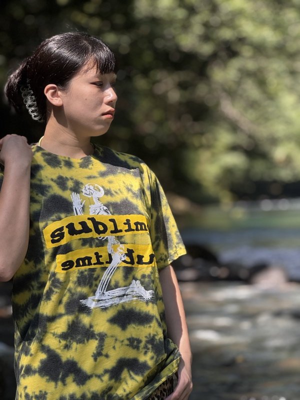 画像7: SUBLIME / Praying Skeleton (Wash Collection) Tシャツ (7)