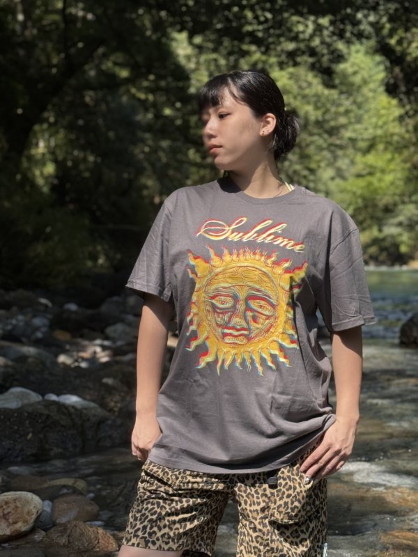 画像9: SUBLIME / 40oz Sun Tシャツ チャコールグレー (9)