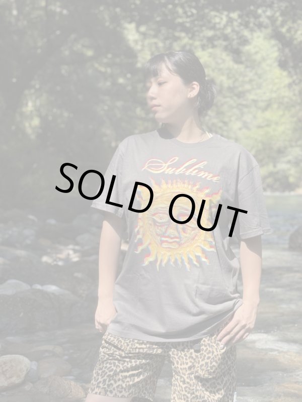 画像9: 2XLサイズラスト1枚で終了 SUBLIME / 40oz Sun Tシャツ チャコールグレー (9)