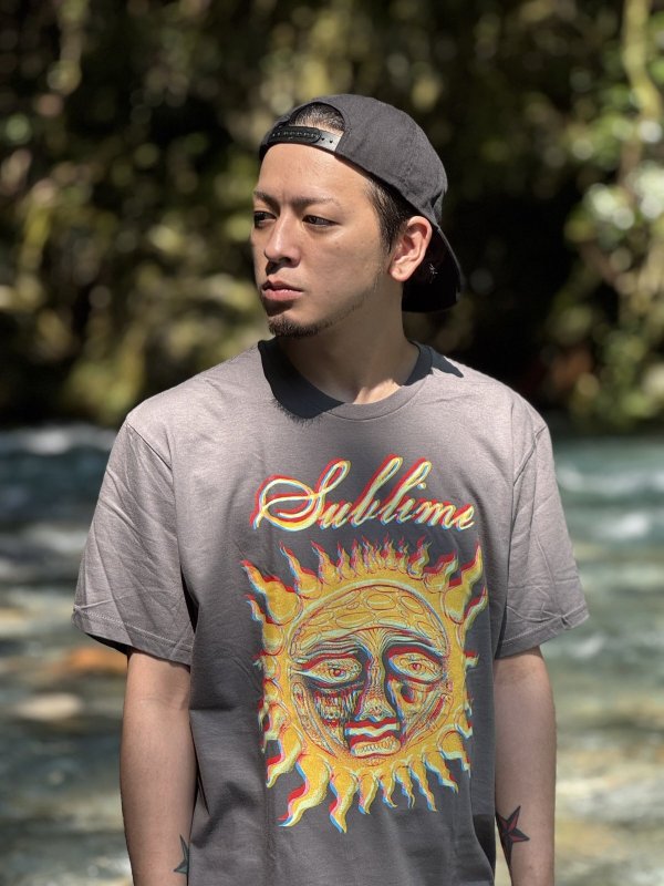 画像5: SUBLIME / 40oz Sun Tシャツ チャコールグレー (5)