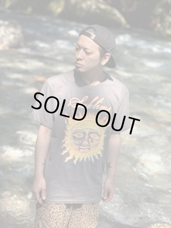 画像2: 2XLサイズラスト1枚で終了 SUBLIME / 40oz Sun Tシャツ チャコールグレー (2)