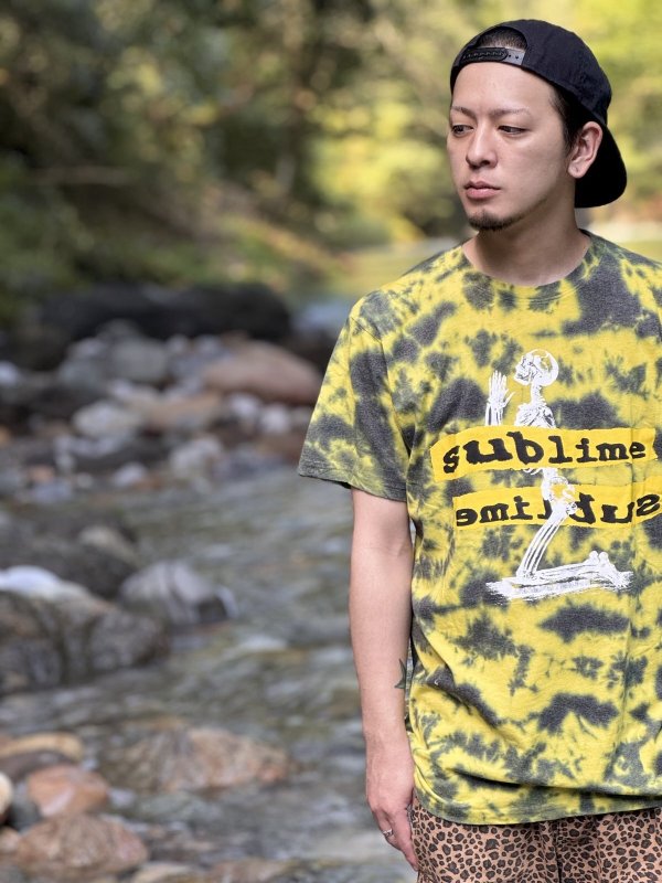 画像2: SUBLIME / Praying Skeleton (Wash Collection) Tシャツ (2)