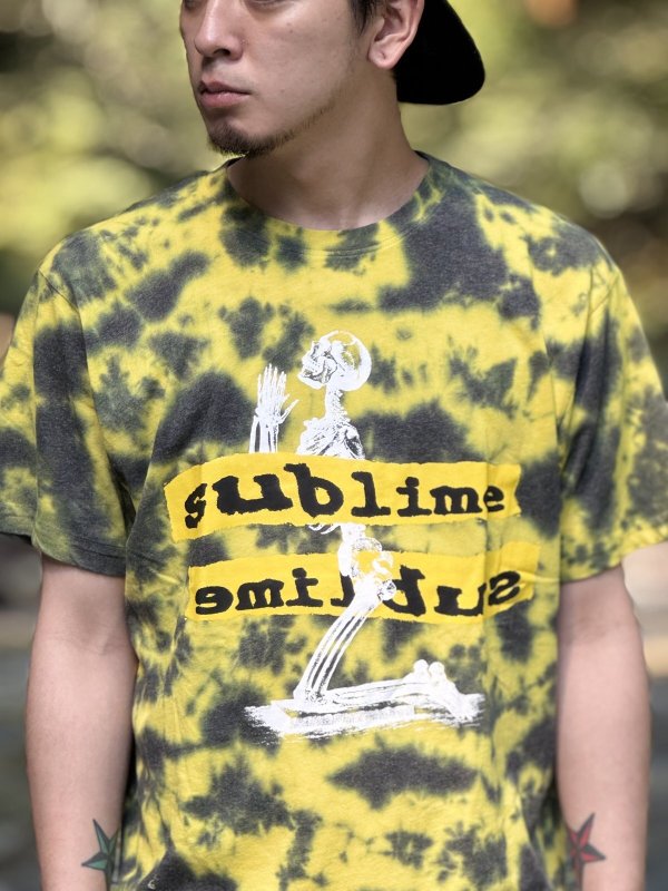 画像3: SUBLIME / Praying Skeleton (Wash Collection) Tシャツ (3)